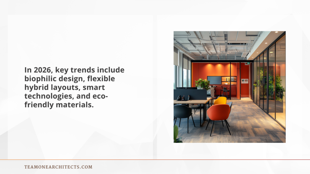 Modern LEED-certified sustainable office building in the USA showcasing energy-efficient architecture and green design features.