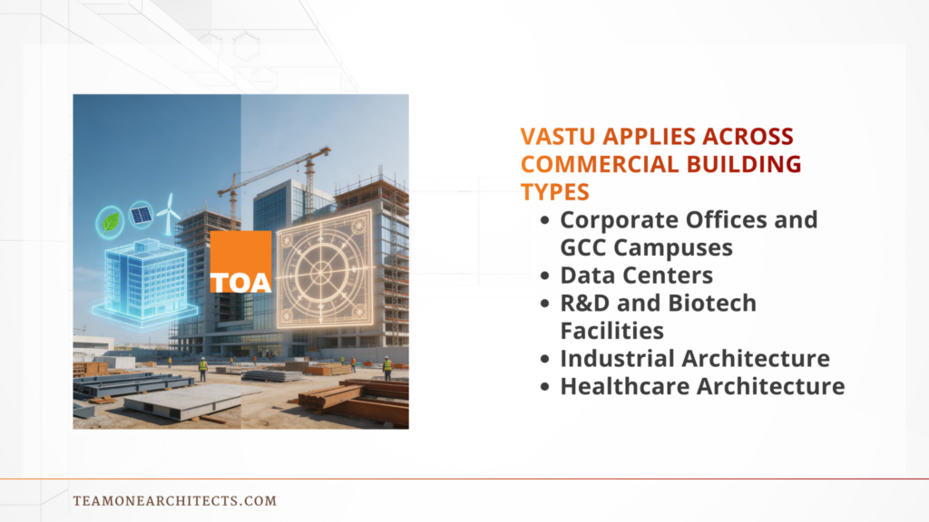 Balancing Science and Tradition: Integrating Vastu Principles in Large-Scale Commercial Design