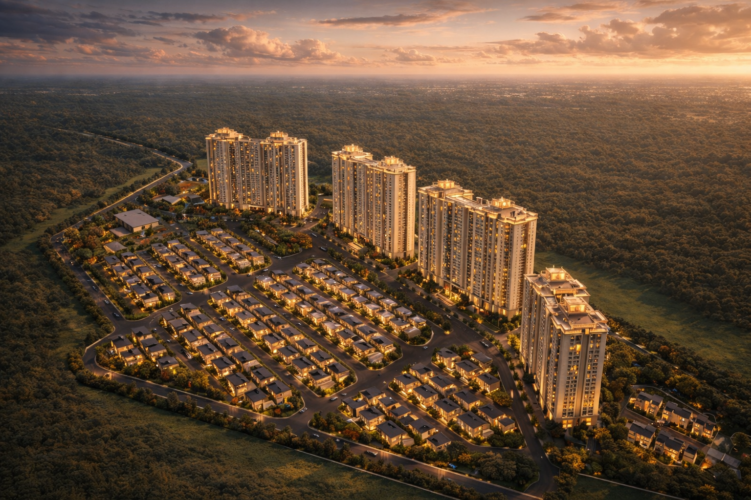 Mixed-Use Villas & High-Rise, view 2