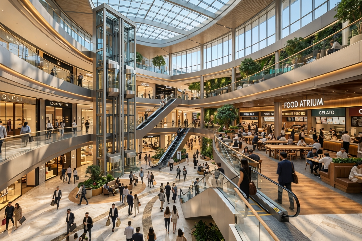 Recreation, Retail & Convention Complex, view 2