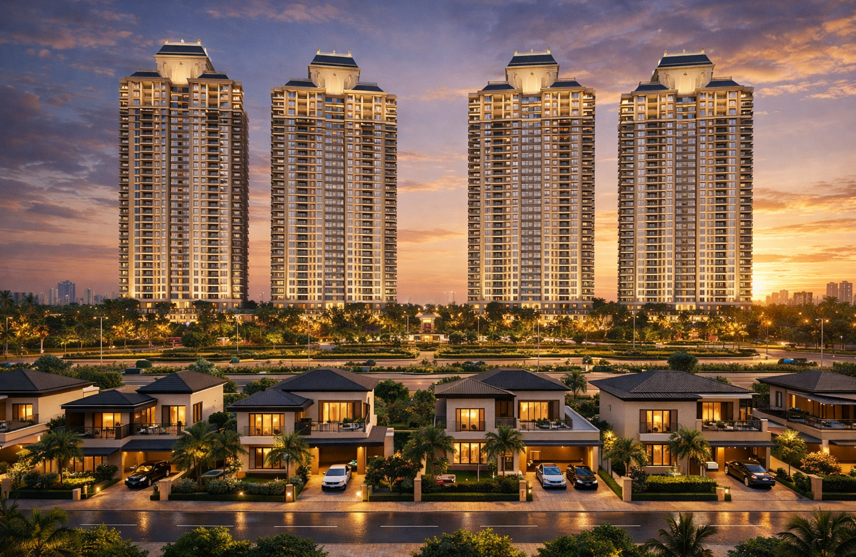 Mixed-Use Villas & High-Rise, view 3